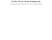 Tablet Screenshot of beauty-training.co.uk